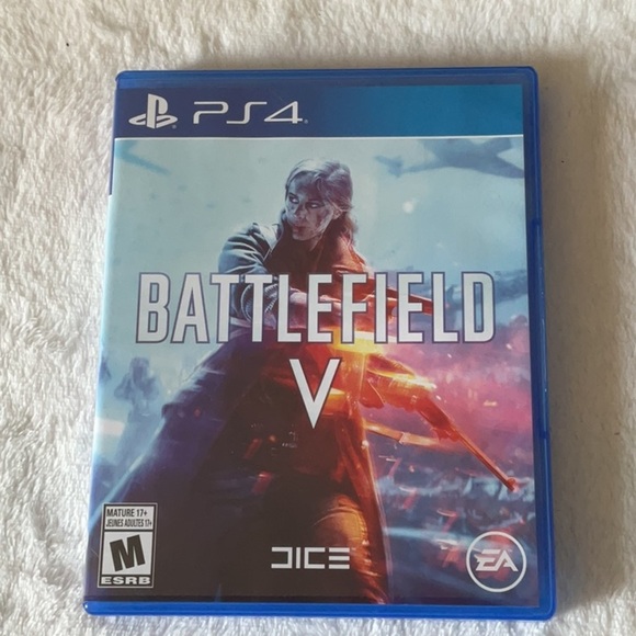 Sony PS4 Battlefield V Game - Blue Case - Picture 1 of 3